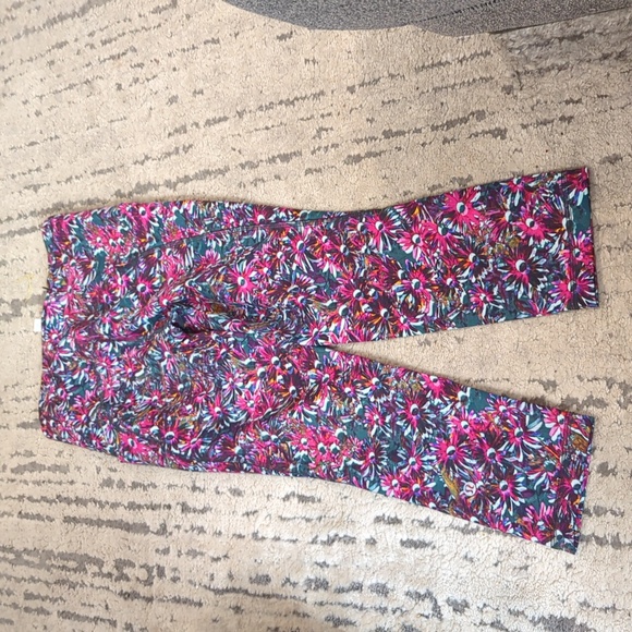 Lululemon Swift Speed High-Rise Crop 21" Floral Electric Multi - Picture 11 of 12